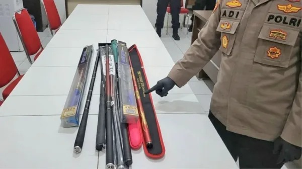 CCTV Dimatiin, Aksi Curi Alat Pancing di Malang Berujung Apes! Pelaku Diciduk Polisi