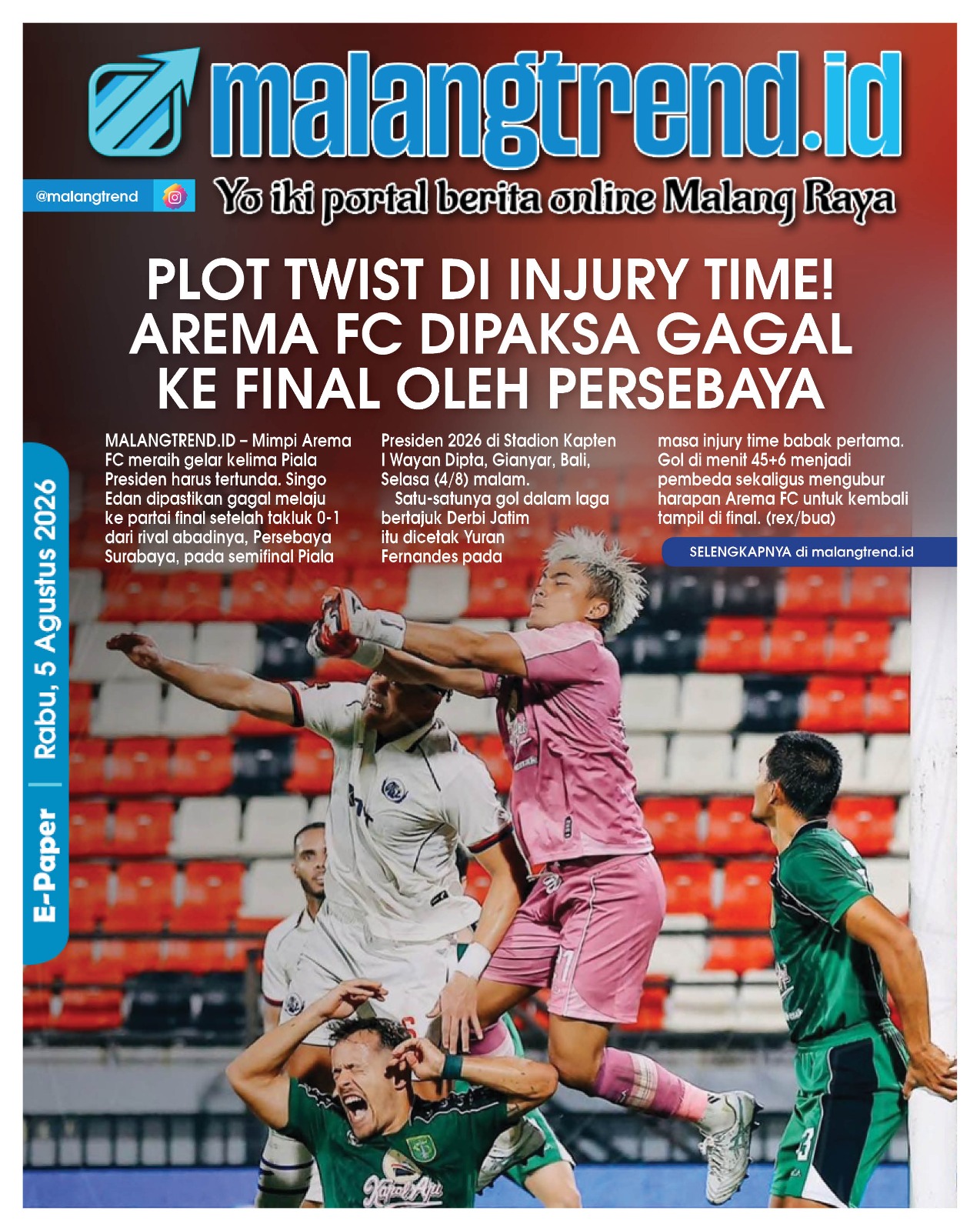 Epaper, 5 Agustus 2026