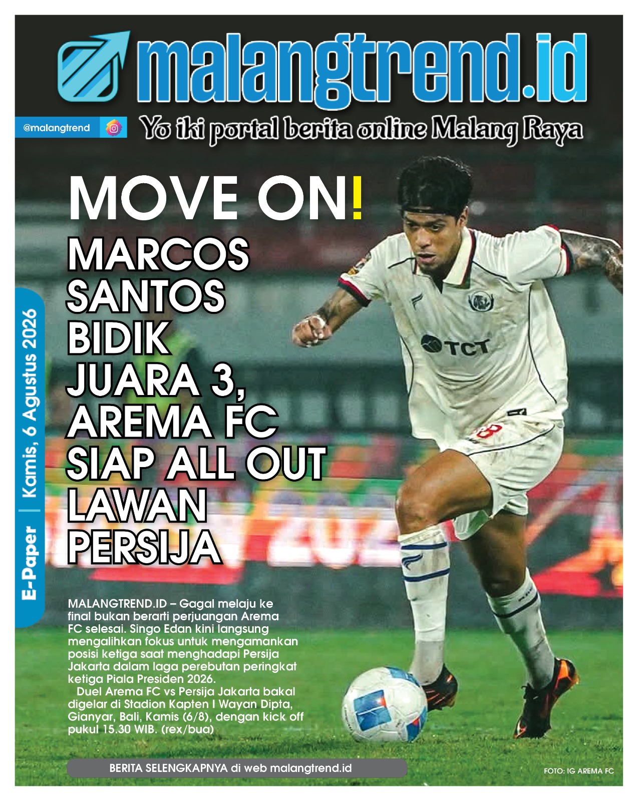 Epaper, 6 Agustus 2026