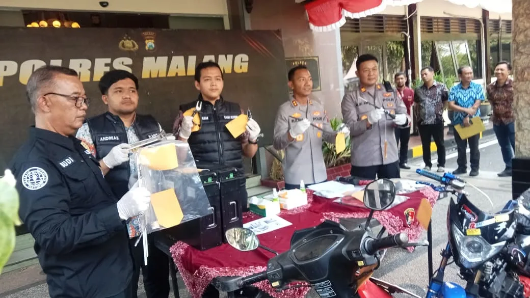 Modal Linggis, Komplotan Maling Baterai Tower di Malang Akhirnya Keok