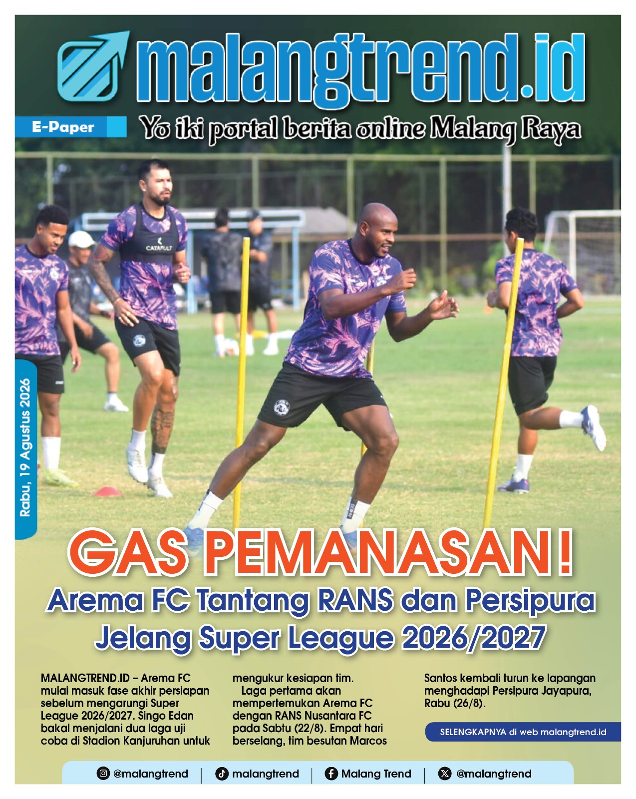 Epaper, 30 Agustus 2026