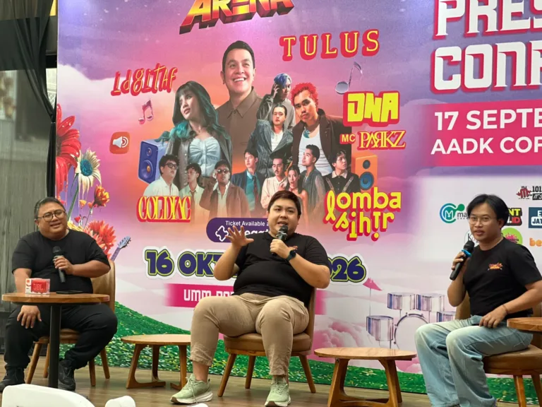 Tulus hingga Coldiac Siap Bikin UMM Dome Malang Makin Pecah di Live Arena Festival 2026